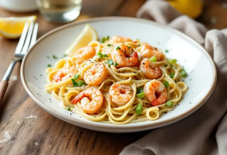 Cette recette de linguine aux crevettes est un vrai piège à gourmands (tu vas fondre) Cette recette de linguine aux crevettes est un vrai piège à gourmands (tu vas fondre)