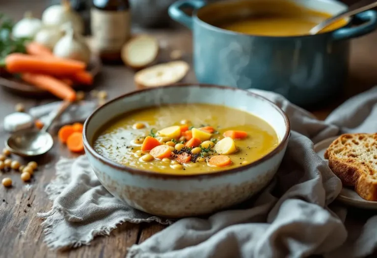 Chaude, onctueuse et ultra simple à faire : testez la recette de soupe de pois cassés et légumes d’hiver Chaude, onctueuse et ultra simple à faire : testez la recette de soupe de pois cassés et légumes d’hiver