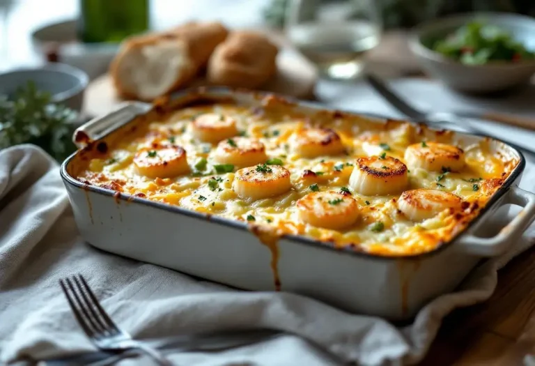 Gratin poireaux–Saint-Jacques : « si simple à faire, mais digne d’un vrai repas de fête » Gratin poireaux–Saint-Jacques : « si simple à faire, mais digne d’un vrai repas de fête »