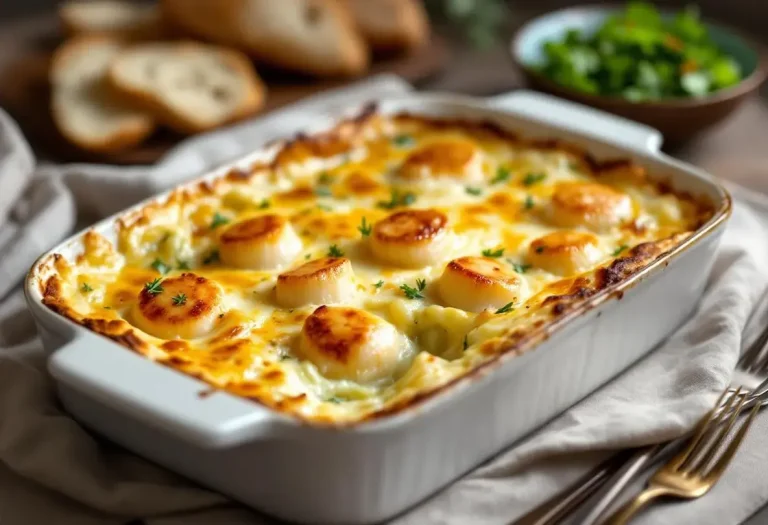 Gratin poireaux–Saint-Jacques : « simple à faire, mais digne d’un repas de fête » Gratin poireaux–Saint-Jacques : « simple à faire, mais digne d’un repas de fête »