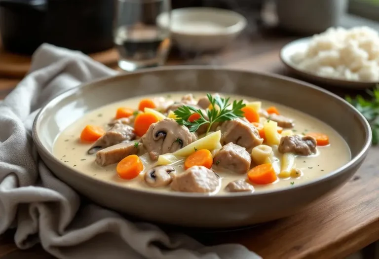 J'ai troqué les plats industriels pour cette blanquette de veau maison : fondante, ultra crémeuse et bien plus savoureuse grâce à une astuce de cuisson toute simple ! J'ai troqué les plats industriels pour cette blanquette de veau maison : fondante, ultra crémeuse et bien plus savoureuse grâce à une astuce de cuisson toute simple !