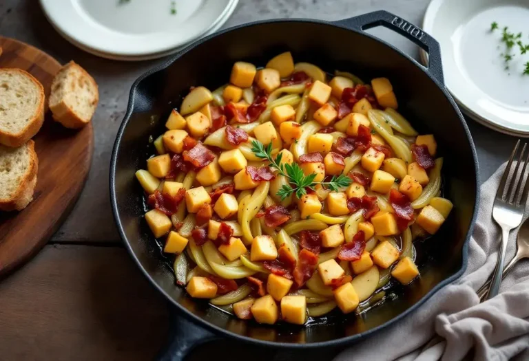 « Je la prépare en 10 minutes pour toute la famille » : ma poêlée poireaux-pommes-lardons ultra gourmande et rapide « Je la prépare en 10 minutes pour toute la famille » : ma poêlée poireaux-pommes-lardons ultra gourmande et rapide