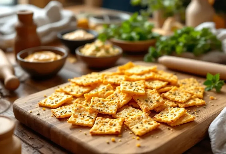 « Je les prépare en 10 minutes pour l'apéro » : mes crackers maison ultra croustillants au fromage et aux graines dorées, bien plus savoureux que les industriels « Je les prépare en 10 minutes pour l'apéro » : mes crackers maison ultra croustillants au fromage et aux graines dorées, bien plus savoureux que les industriels