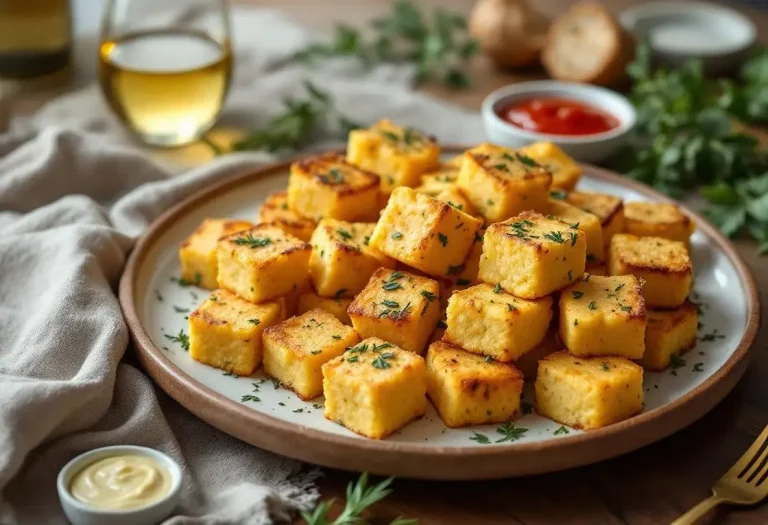 L’apéro simplissime qui croque sous la dent : des carrés de polenta express aux herbes à préparer en avance (et à savourer avec les doigts !) L’apéro simplissime qui croque sous la dent : des carrés de polenta express aux herbes à préparer en avance (et à savourer avec les doigts !)