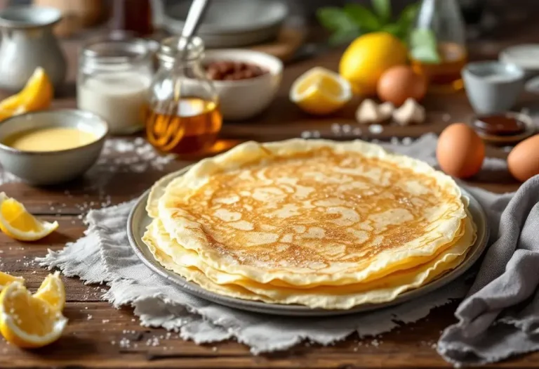 Pâte à crêpes de Christophe Michalak : le secret d'une recette ultra-légère, express sans repos et avec peu d’œufs Pâte à crêpes de Christophe Michalak : le secret d'une recette ultra-légère, express sans repos et avec peu d’œufs