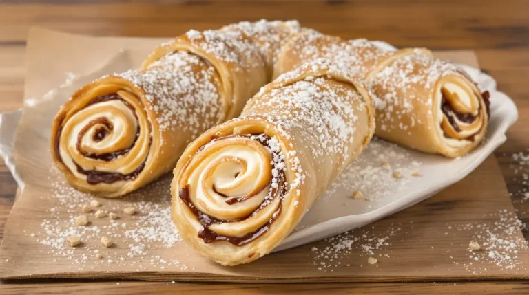 Ce cannoli feuilleté à la vanille fait un carton et je le trouve vraiment très facile Ce cannoli feuilleté à la vanille fait un carton et je le trouve vraiment très facile