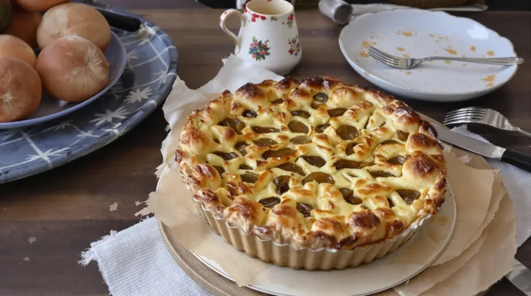 Cette tarte à l’oignon me fait craquer à chaque fois (ma recette ultra simple, ultra fondante et savoureuse) Cette tarte à l’oignon me fait craquer à chaque fois (ma recette ultra simple, ultra fondante et savoureuse)
