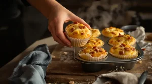 « Je les prépare le dimanche soir » : mes muffins fromage-jambon parfaits pour des déjeuners de semaine rapides