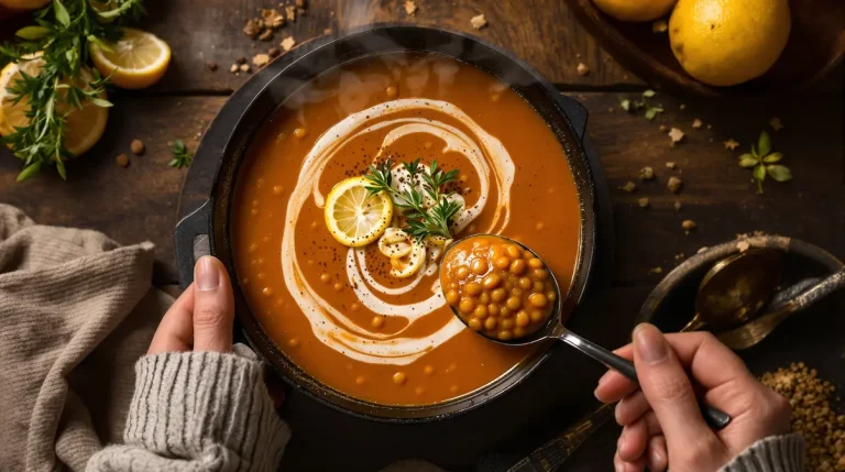 La soupe de lentilles corail au poireau et citron qui réchauffe sans alourdir : la recette idéale des soirs d’hiver La soupe de lentilles corail au poireau et citron qui réchauffe sans alourdir : la recette idéale des soirs d’hiver