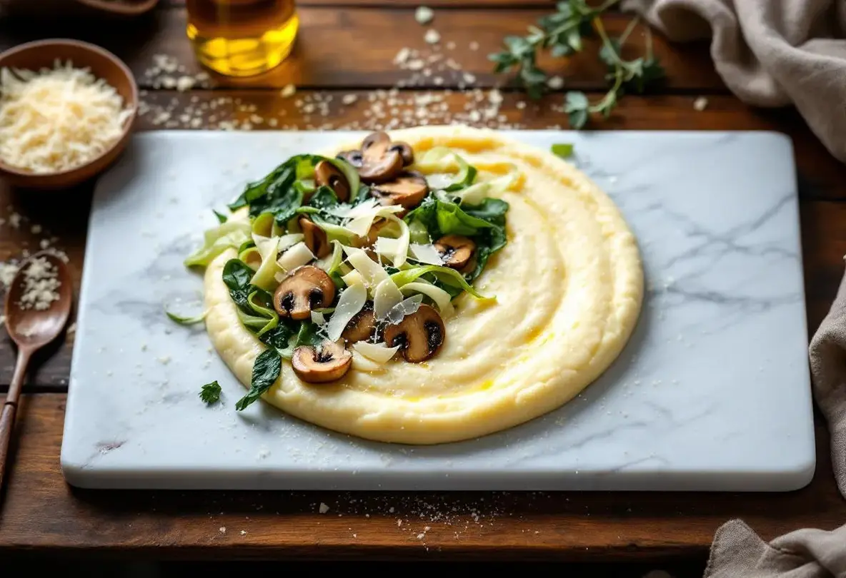 Ma délicieuse recette de polenta blanche