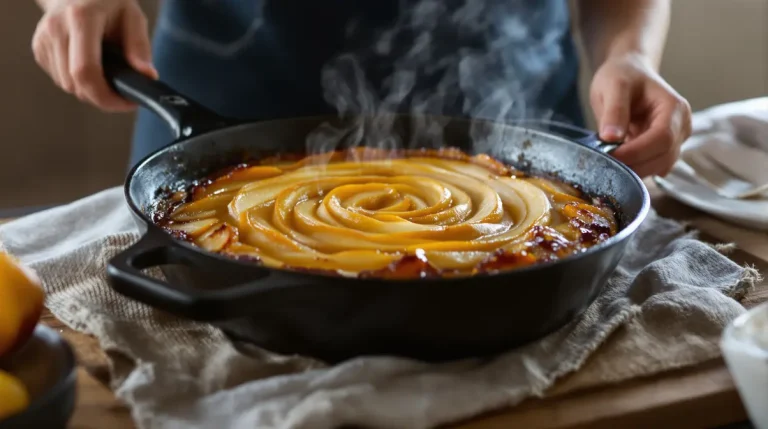 « Une poêle, et c’est tout » : le gâteau aux pommes que je fais sans four « Une poêle, et c’est tout » : le gâteau aux pommes que je fais sans four