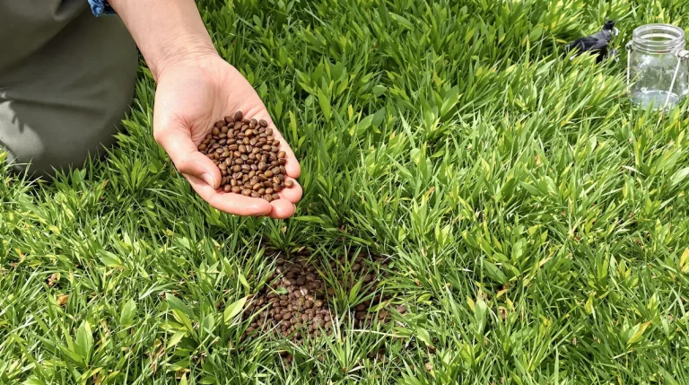 Votre pelouse redeviendra plus dense et plus verte grâce à l'ajout immédiat d'un seul élément naturel (sans aucun produit chimique) Votre pelouse redeviendra plus dense et plus verte grâce à l'ajout immédiat d'un seul élément naturel (sans aucun produit chimique)