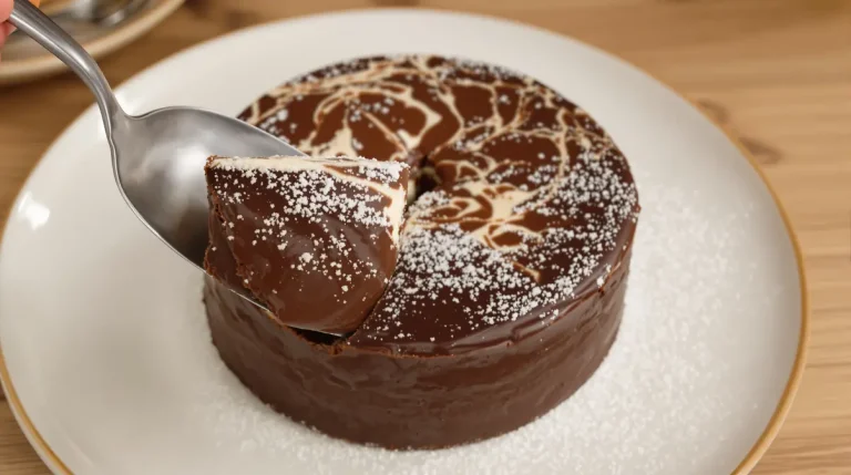 Ce gâteau au chocolat italien de Laurent Mariotte est devenu un classique, on le refait à chaque occasion Ce gâteau au chocolat italien de Laurent Mariotte est devenu un classique, on le refait à chaque occasion