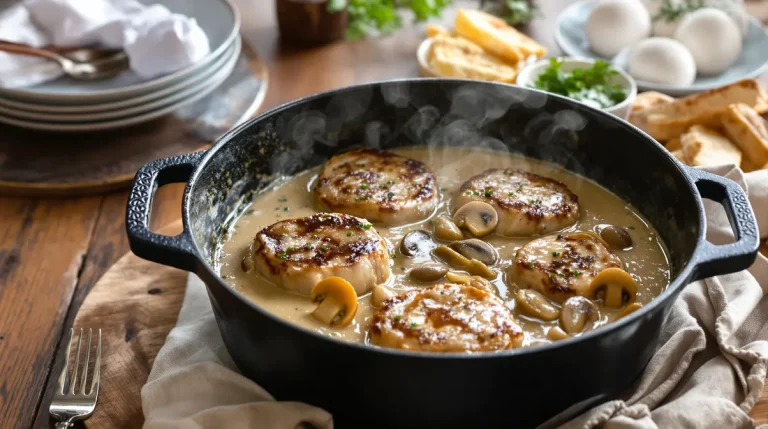 Filet mignon aux champignons et moutarde : un plat fondant, crémeux, familial et prêt en 30 minutes Filet mignon aux champignons et moutarde : un plat fondant, crémeux, familial et prêt en 30 minutes