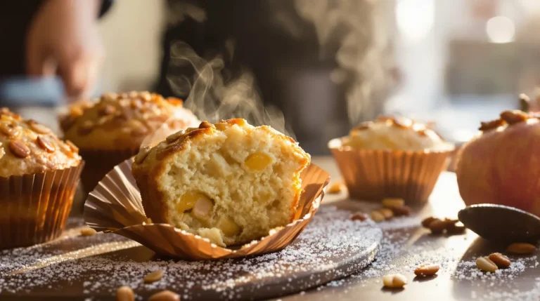 Fini le beurre dans mes gâteaux : je le remplace par cet ingrédient du placard pour des muffins avoine-pomme ultra moelleux