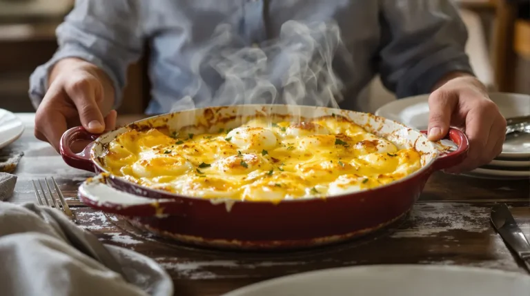 Le gratin d’œufs durs : une recette économique pour un dîner gourmand à moins de 1,50 € par personne