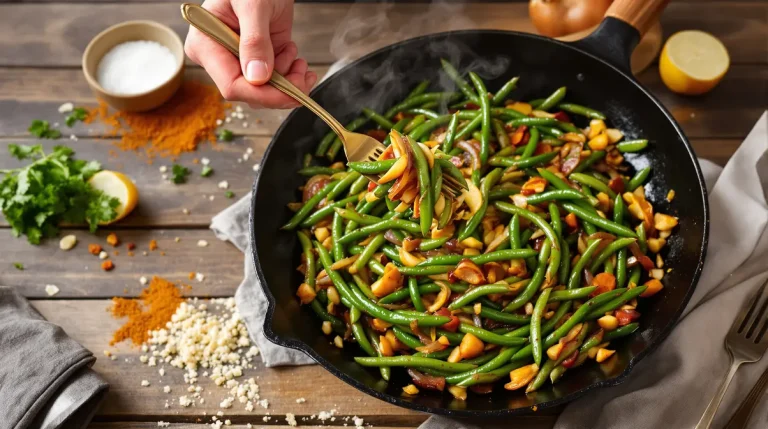 Mieux que cuits à l’eau, les haricots verts sont bien plus savoureux quand je les cuisine ainsi