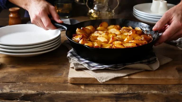 « Une poêle, et c’est tout » : mon gâteau aux pommes préféré sans allumer le four « Une poêle, et c’est tout » : mon gâteau aux pommes préféré sans allumer le four