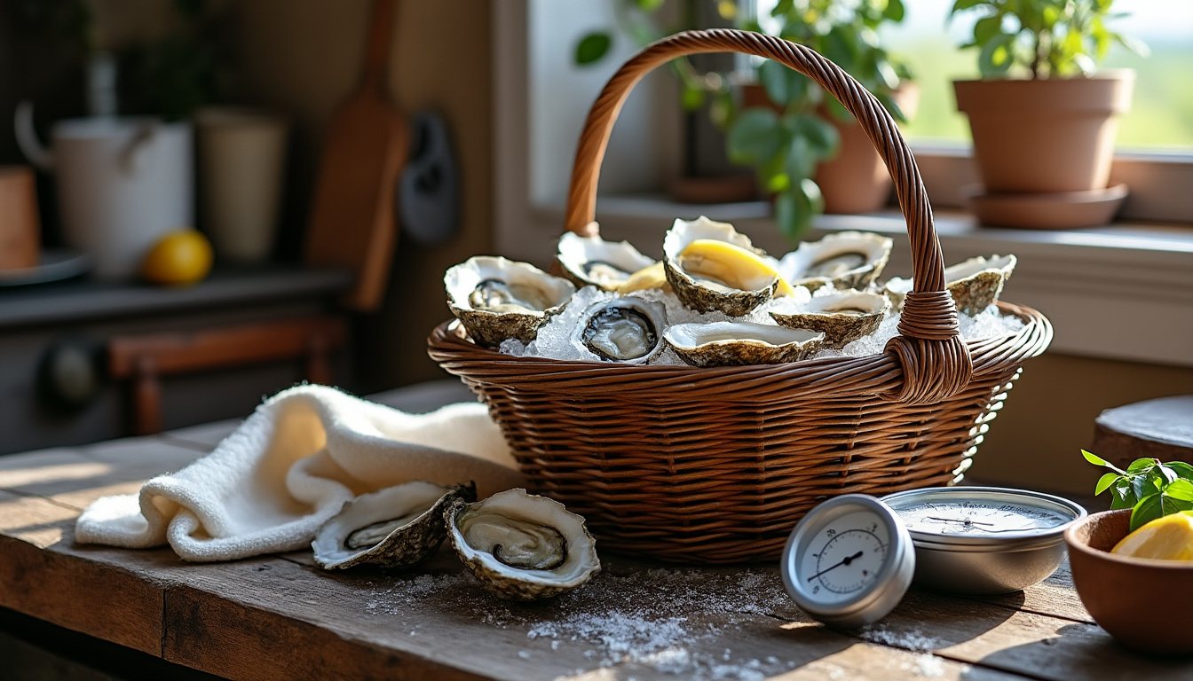Comment conserver les huîtres fraîches pour prolonger leur durée de vie découvrez nos conseils pratiques pour conserver les huîtres fraîches et prolonger leur durée de vie tout en préservant leur saveur et leur qualité.