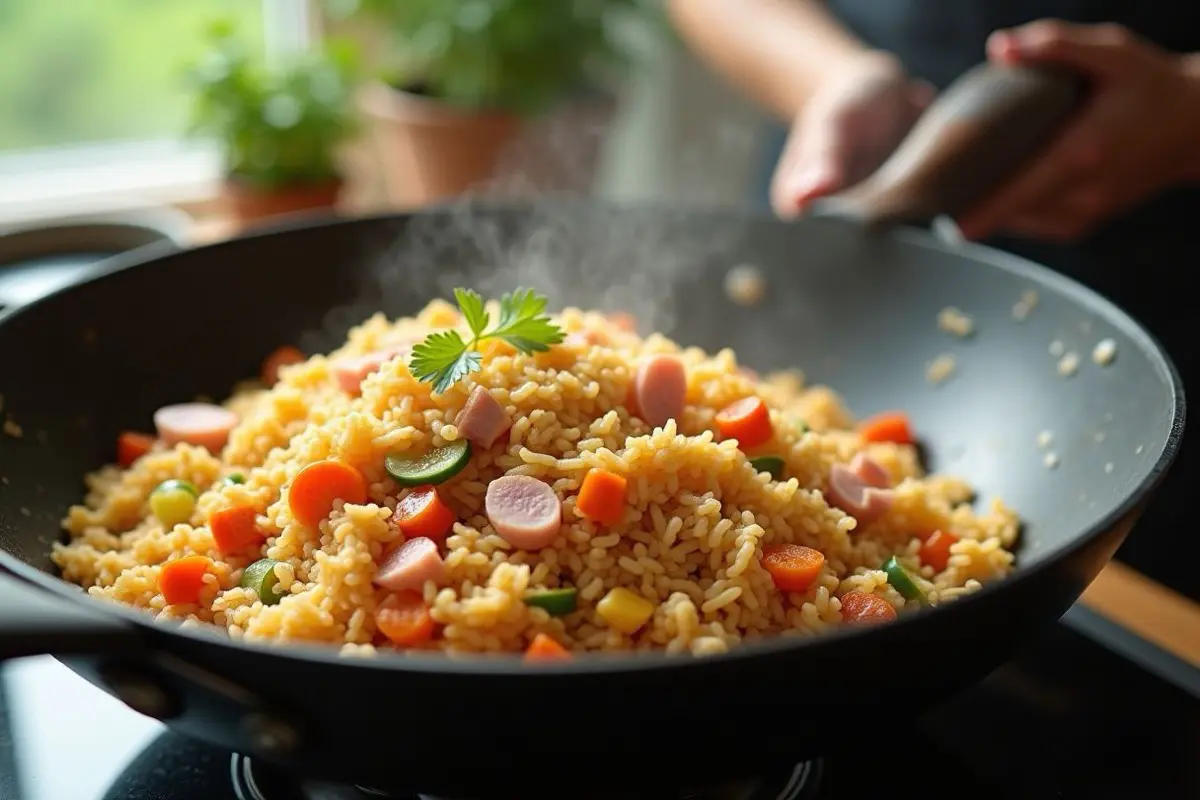 Le riz cantonais : recette traditionnelle et astuces pour le réussir