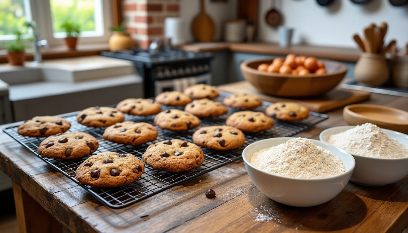 découvrez comment préparer des cookies sans gluten délicieux et faciles grâce à notre recette simple et rapide, idéale pour toutes les envies gourmandes.