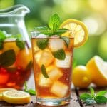 découvrez une recette simple et rafraîchissante de thé glacé, parfaite pour vous désaltérer pendant les chaudes journées d'été.