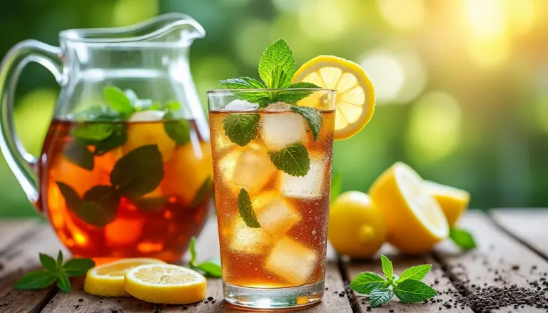 découvrez une recette simple et rafraîchissante de thé glacé, parfaite pour vous désaltérer pendant les chaudes journées d'été.