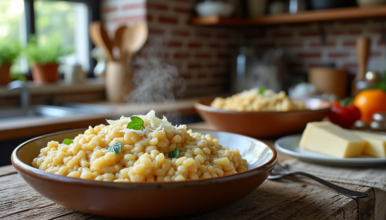 découvrez une recette facile de risotto au cookeo pour préparer un dîner rapide et savoureux en quelques minutes. parfait pour les repas de la semaine !