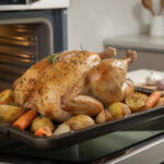 découvrez comment cuire un poulet de 2 kg au four pour obtenir une viande juteuse et croustillante à la perfection grâce à nos astuces simples et efficaces.