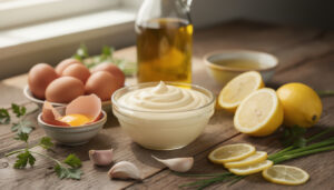 découvrez une recette facile de mayonnaise sans moutarde, parfaite pour tous les goûts. simple, rapide et savoureuse, cette mayonnaise maison ravira vos papilles sans allergènes.